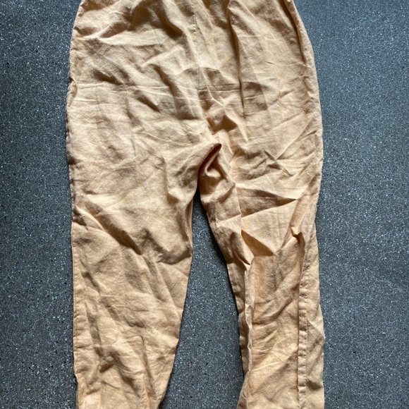 MATE the Label Willow Linen Pant, ochre, XS - Picture 3 of 6